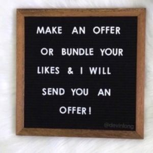 All Offers Welcome!!